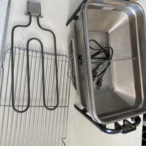 Faberware open hearth broiler-rotisserie